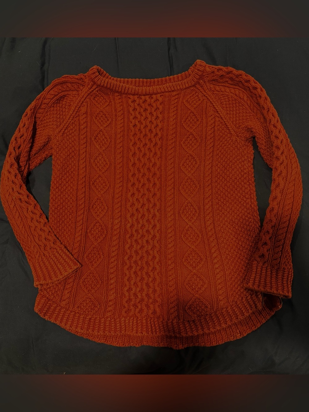 L.L. Bean size medium fisherman tunic sweater